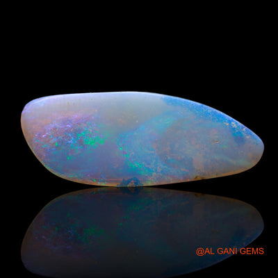 8.00 Cts Natural Australian Fire Opal Loose Gemstone Fancy Cabochon 32x12x3 mm AB-605