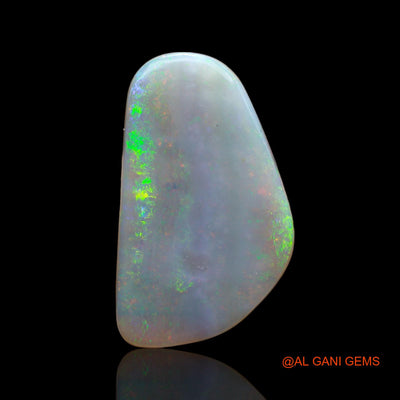 12.00 Cts Natural Australian Fire Opal Fancy Cabochon Loose Gemstone For Jewelry 28x17x3 mm AB-606