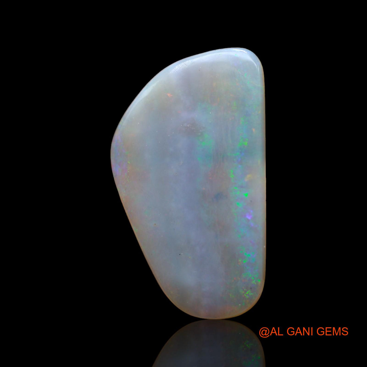 12.00 Cts Natural Australian Fire Opal Fancy Cabochon Loose Gemstone For Jewelry 28x17x3 mm AB-606