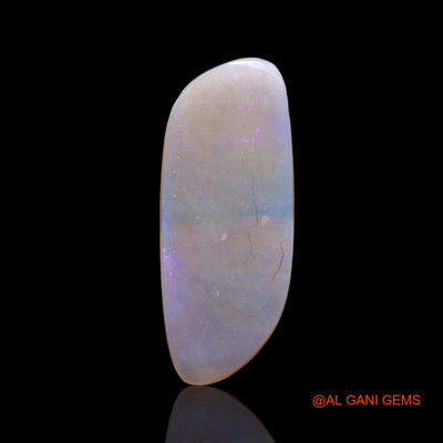 11.00 Cts Natural Australian Fire Opal Loose Gemstone Fancy Cabochon 32x13x3 mm AB-607