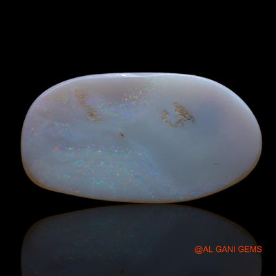 7.00 Cts Natural Australian Fire Opal Loose Gemstone Fancy Cabochon 28x15x2 mm AB-608