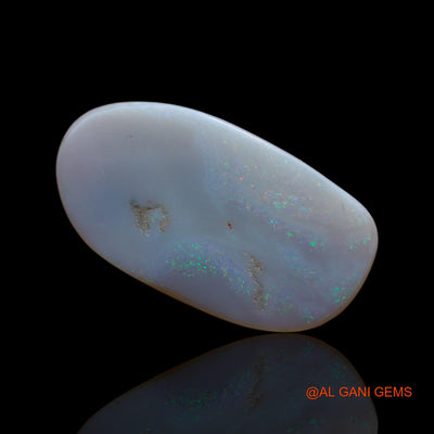 7.00 Cts Natural Australian Fire Opal Loose Gemstone Fancy Cabochon 28x15x2 mm AB-608