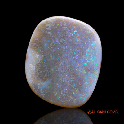 14.00 Cts Natural Australian Fire Opal Loose Gemstone Fancy Cabochon 22x19x4 mm AB-610