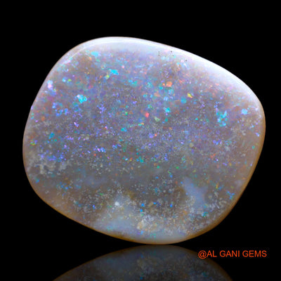 14.00 Cts Natural Australian Fire Opal Loose Gemstone Fancy Cabochon 22x19x4 mm AB-610