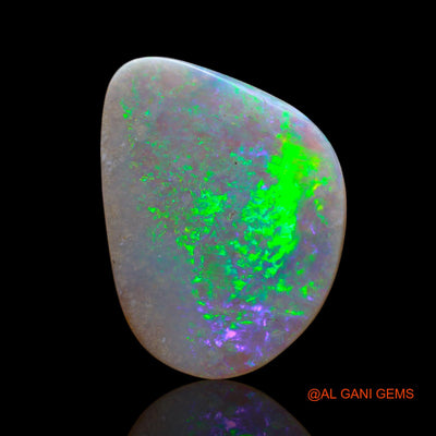 Natural Fire Opal Gemstone 8.00 Cts Loose Fancy Cabochon From Australia 22x17x2 mm AB-613