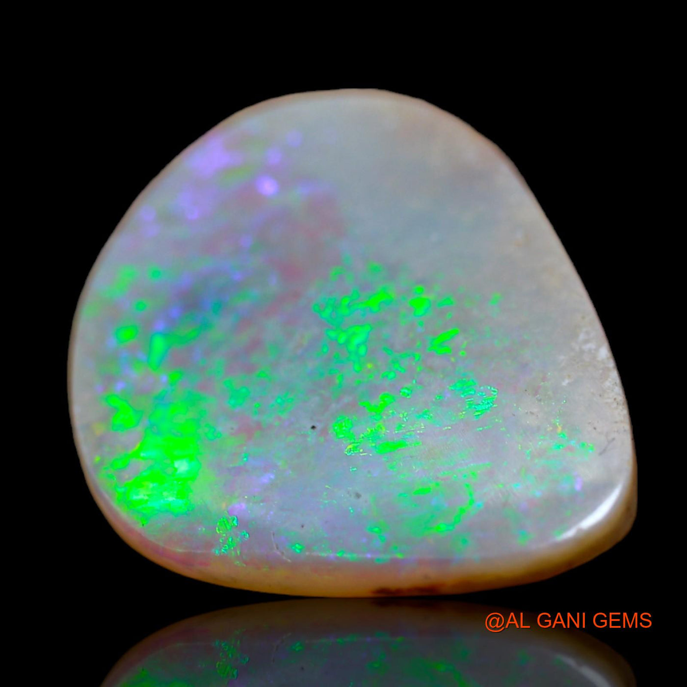 Natural Fire Opal Gemstone 8.00 Cts Loose Fancy Cabochon From Australia 22x17x2 mm AB-613