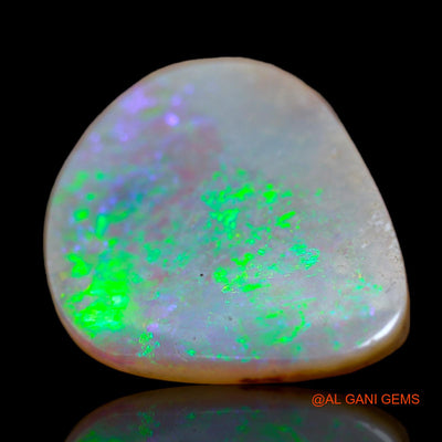 Natural Fire Opal Gemstone 8.00 Cts Loose Fancy Cabochon From Australia 22x17x2 mm AB-613