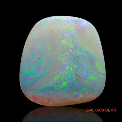 5.00 Cts Natural Australian Fire Opal Fancy Cabochon Loose Gemstone For Jewelry 20x19x2 mm AB-614