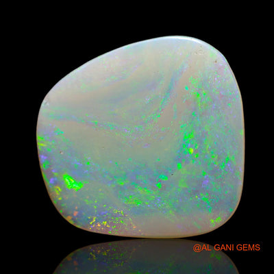 5.00 Cts Natural Australian Fire Opal Fancy Cabochon Loose Gemstone For Jewelry 20x19x2 mm AB-614