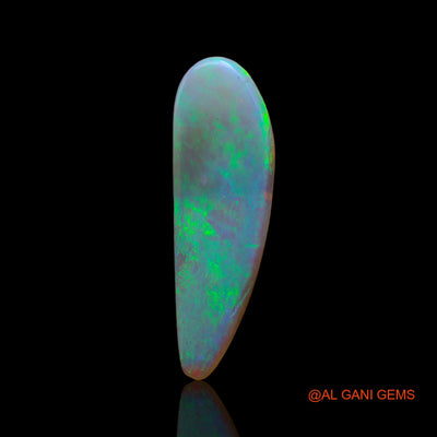 6.00 Cts Unheated Australian Fire Opal Loose Gemstone Fancy Cabochon Natural 31x10x2 mm AB-621