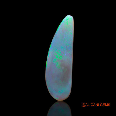 6.00 Cts Unheated Australian Fire Opal Loose Gemstone Fancy Cabochon Natural 31x10x2 mm AB-621