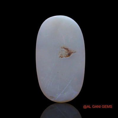 6.00 Cts Natural Australian Fire Opal Loose Gemstone Oval Cabochon 25x14x2 mm AB-623