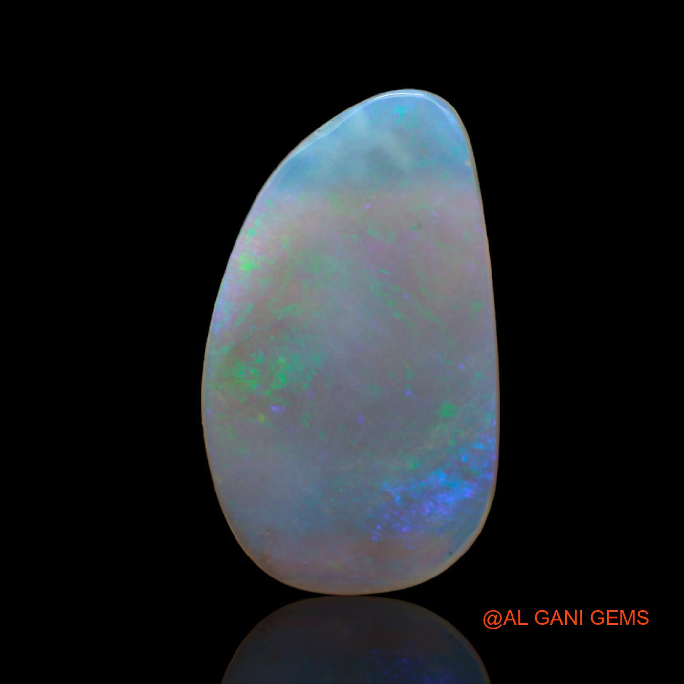 Natural Fire Opal Gemstone 8.00 Cts Loose Fancy Cabochon From Australia 25x14x3 mm AB-625