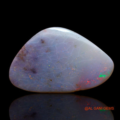 7.00 Cts Natural Australian Fire Opal Loose Gemstone Fancy Cabochon 24x15x3 mm AB-628