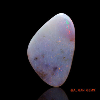 7.00 Cts Natural Australian Fire Opal Loose Gemstone Fancy Cabochon 24x15x3 mm AB-628