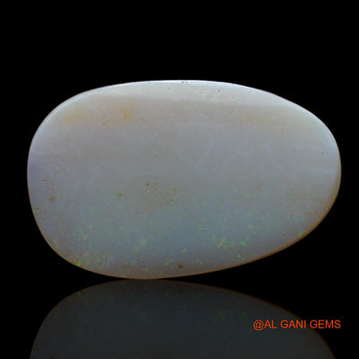 7.00 Cts Unheated Australian Fire Opal Loose Gemstone Fancy Cabochon Natural 23x15x3 mm AB-629