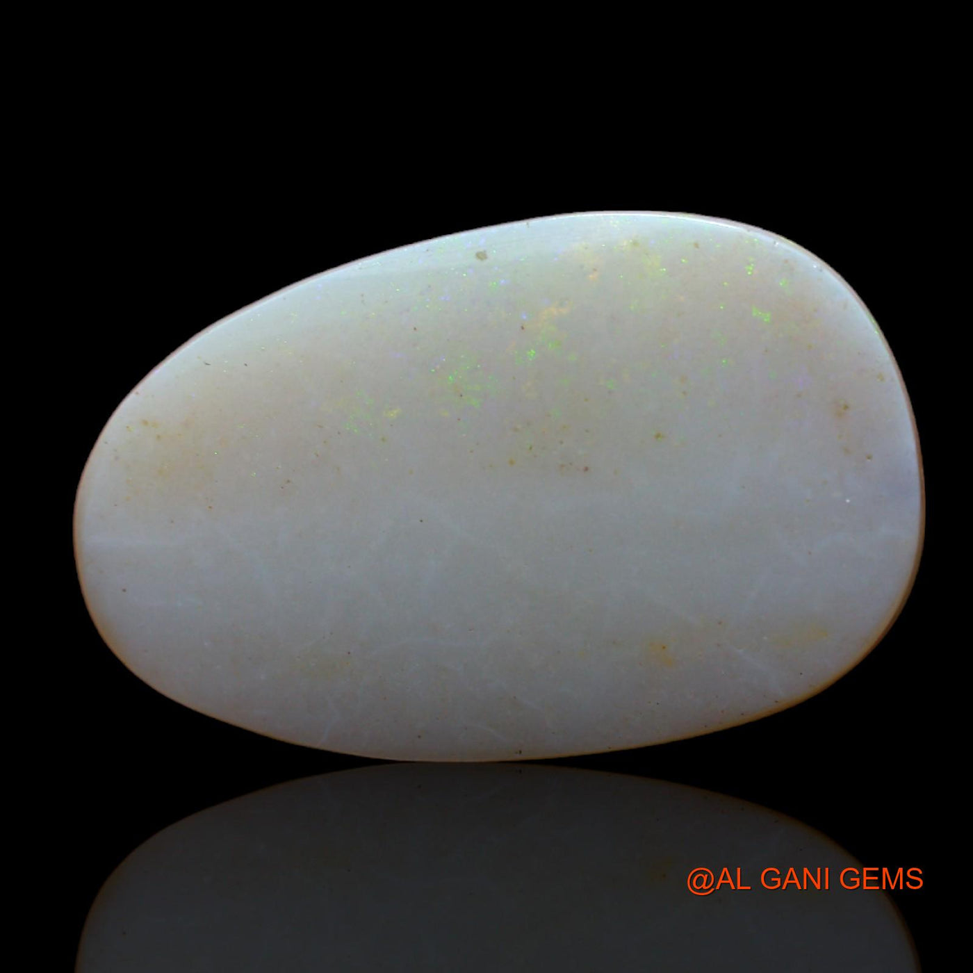 7.00 Cts Unheated Australian Fire Opal Loose Gemstone Fancy Cabochon Natural 23x15x3 mm AB-629