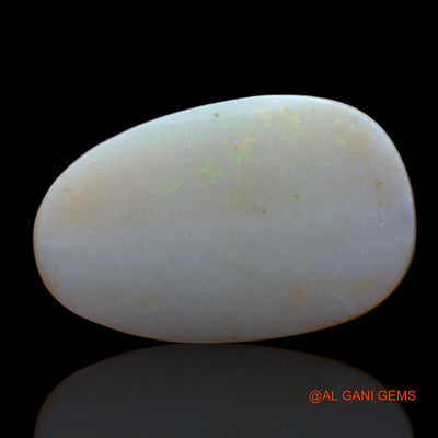 7.00 Cts Unheated Australian Fire Opal Loose Gemstone Fancy Cabochon Natural 23x15x3 mm AB-629