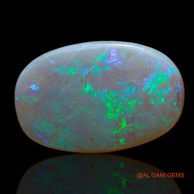 Natural Fire Opal Gemstone 7.00 Cts Loose Oval Cabochon From Australia 22x14x3 mm AB-630
