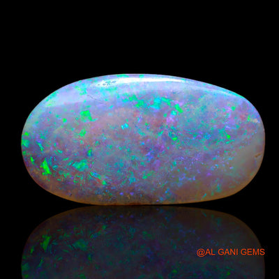 Natural Untreated Fire Opal Loose Gemstone Oval Cabochon From Australia 5.00 Cts 23x12x2 mm AB-633