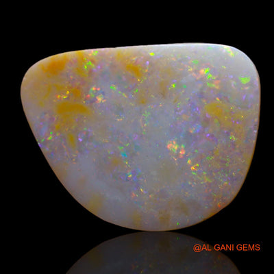 5.00 Cts Natural Australian Fire Opal Loose Gemstone Fancy Cabochon 19x15x2 mm AB-636