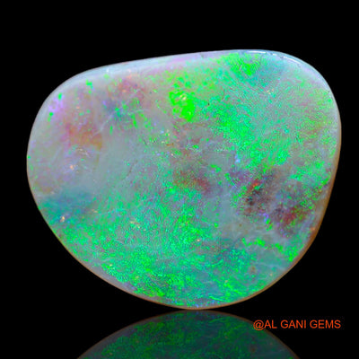 Natural Fire Opal Gemstone 5.00 Cts Loose Fancy Cabochon From Australia 19x16x2 mm AB-638
