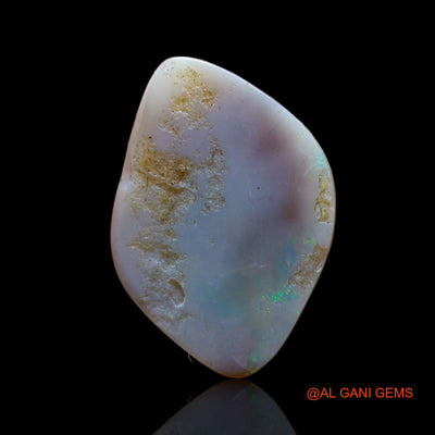 5.00 Cts Natural Australian Fire Opal Loose Gemstone Fancy Cabochon 21x15x2 mm AB-640