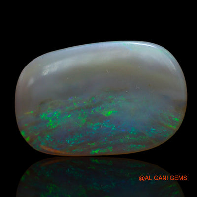 6.00 Cts Natural Australian Fire Opal Loose Gemstone Oval Cabochon 21x13x3 mm AB-645