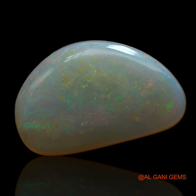 Natural Fire Opal Gemstone 7.00 Cts Loose Fancy Cabochon From Australia 21x13x3 mm AB-646
