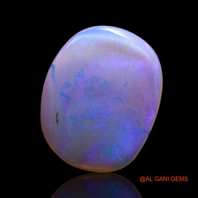 5.00 Cts Natural Australian Fire Opal Loose Gemstone Oval Cabochon 19x15x3 mm AB-647