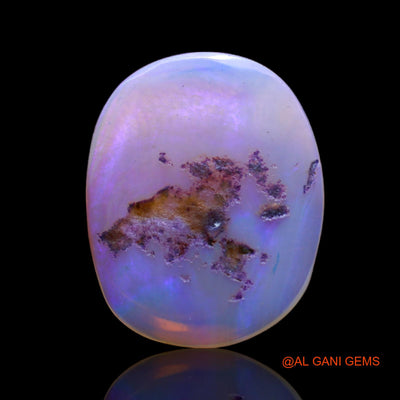 5.00 Cts Natural Australian Fire Opal Loose Gemstone Oval Cabochon 19x15x3 mm AB-647