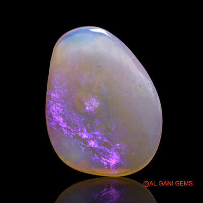 5.00 Cts Natural Australian Fire Opal Loose Gemstone Fancy Cabochon 20x15x2 mm AB-649