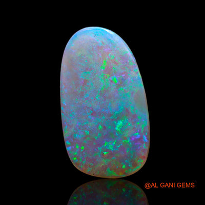 5.00 Cts Natural Australian Fire Opal Loose Gemstone Fancy Cabochon 20x12x3 mm AB-654