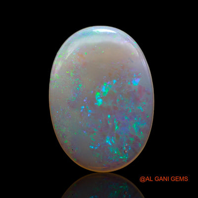 3.00 Cts Natural Australian Fire Opal Loose Gemstone Oval Cabochon 19x13x2 mm AB-657