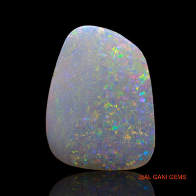 2.00 Cts Natural Australian Fire Opal Loose Gemstone Fancy Cabochon 17x13x1 mm AB-659