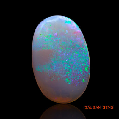 5.00 Cts Natural Australian Fire Opal Loose Gemstone Oval Cabochon 18x12x3 mm AB-660