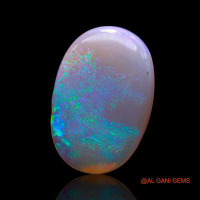 5.00 Cts Natural Australian Fire Opal Loose Gemstone Oval Cabochon 18x12x3 mm AB-660