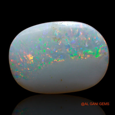 Natural Untreated Fire Opal Loose Gemstone Oval Cabochon From Australia 4.00 Cts 18x13x3 mm AB-666