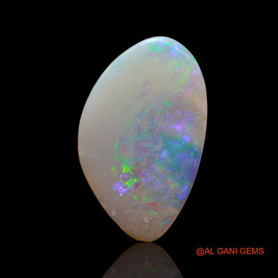 3.00 Cts Natural Australian Fire Opal Loose Gemstone Fancy Cabochon 20x12x2 mm AB-667