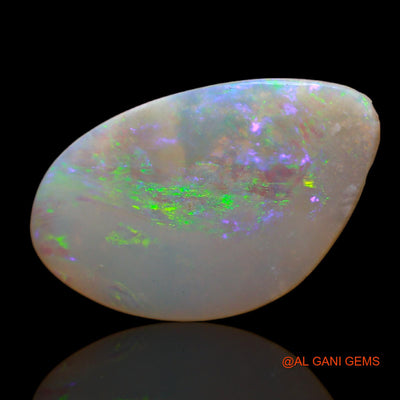3.00 Cts Natural Australian Fire Opal Loose Gemstone Fancy Cabochon 20x12x2 mm AB-667