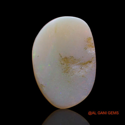 3.00 Cts Natural Australian Fire Opal Loose Gemstone Fancy Cabochon 18x12x2 mm AB-668