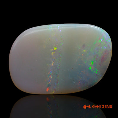 5.00 Cts Natural Australian Fire Opal Loose Gemstone Oval Cabochon 20x13x3 mm AB-674