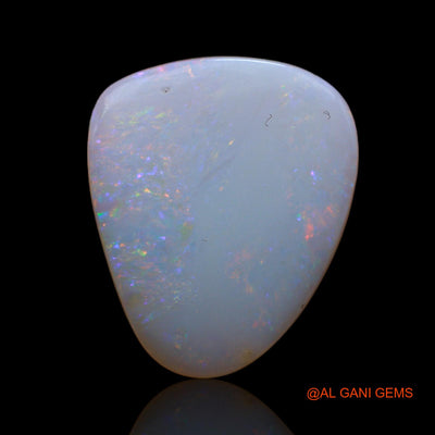 4.00 Cts Unheated Australian Fire Opal Loose Gemstone Fancy Cabochon Natural 18x15x2 mm AB-675
