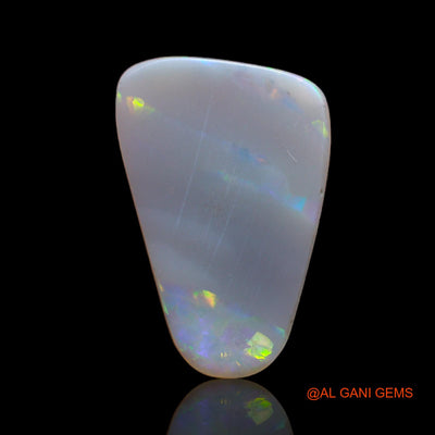 3.00 Cts Natural Australian Fire Opal Loose Gemstone Oval Cabochon 19x13x2 mm AB-678