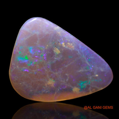 4.00 Cts Natural Australian Fire Opal Fancy Cabochon Loose Gemstone For Jewelry 21x15x2 mm AB-681