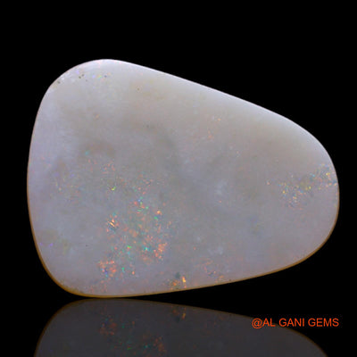 Natural Untreated Fire Opal Loose Gemstone Fancy Cabochon From Australia 4.00 Cts 19x14x4 mm AB-682