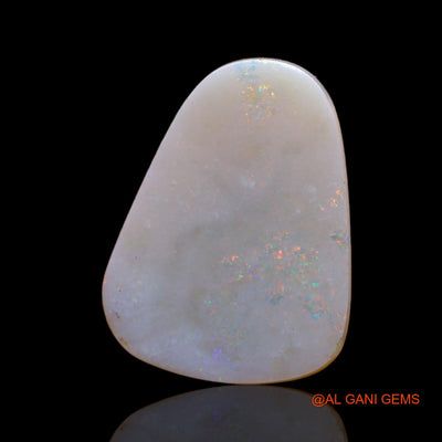 Natural Untreated Fire Opal Loose Gemstone Fancy Cabochon From Australia 4.00 Cts 19x14x4 mm AB-682