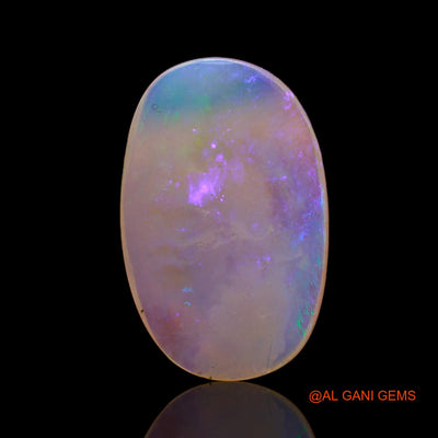 5.00 Cts Natural Australian Fire Opal Loose Gemstone Oval Cabochon 20x13x3 mm AB-683