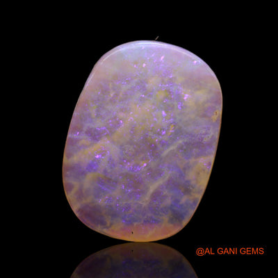 5.00 Cts Natural Australian Fire Opal Oval Cabochon Loose Gemstone For Jewelry 17x13x3 mm AB-686