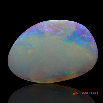 3.00 Cts Unheated Australian Fire Opal Loose Gemstone Fancy Cabochon Natural 18x12x2 mm AB-688